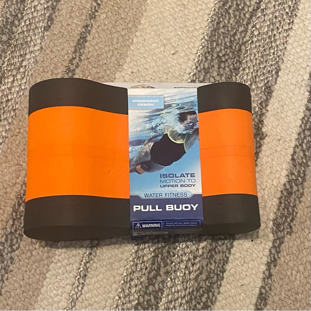 Speedo Orange and Black Pull Buoy
